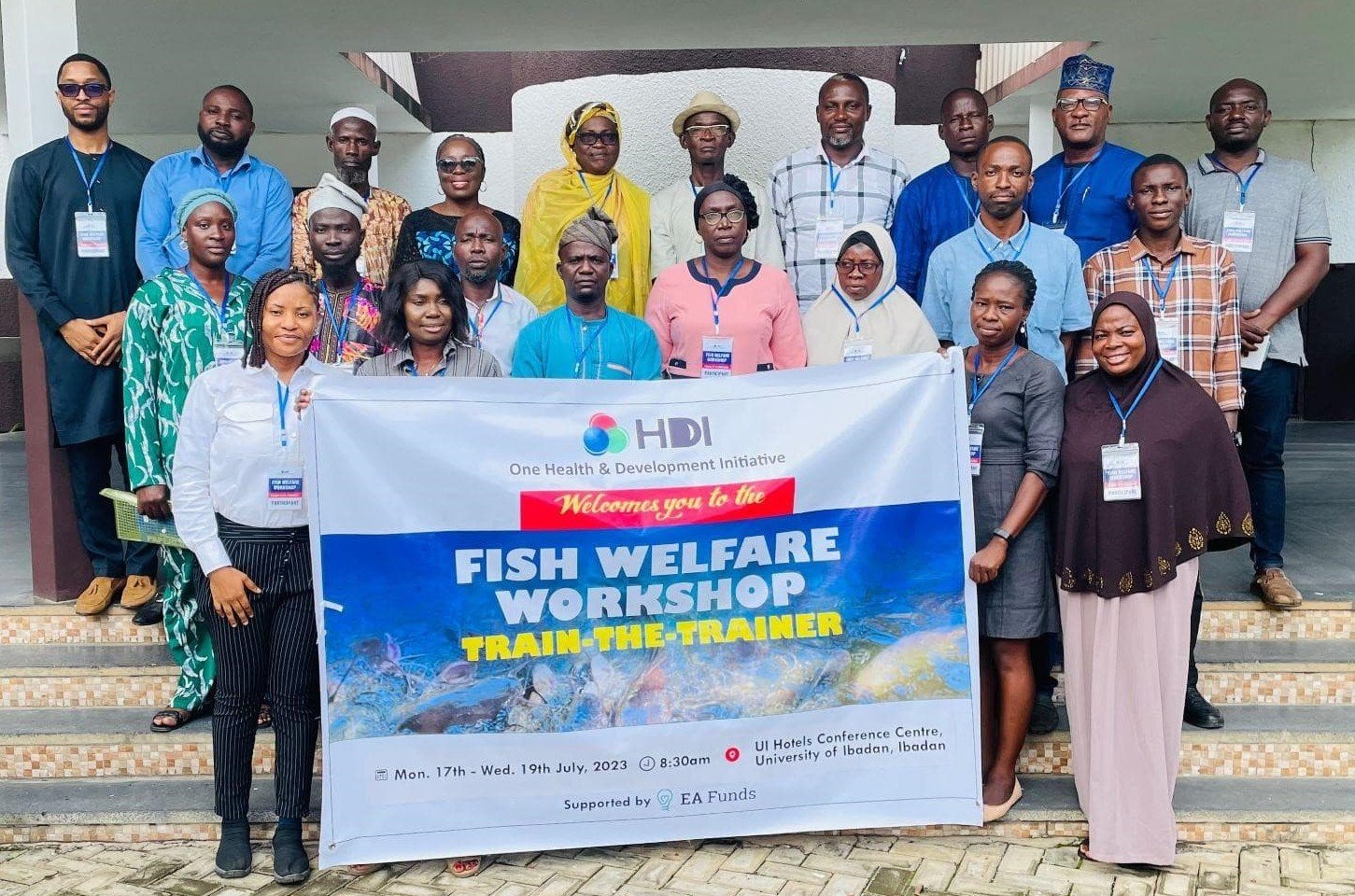 Our fish welfare train-the-trainer programme in Oyo and Ogun States