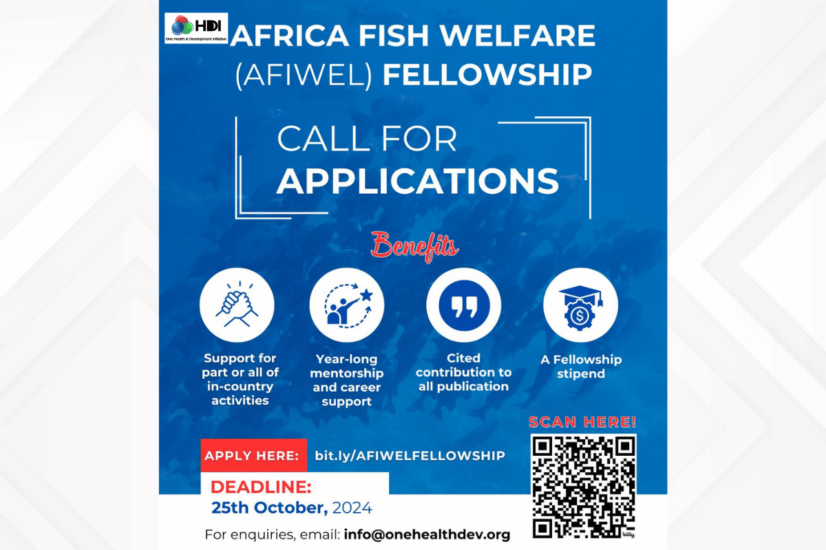 Africa Fish Welfare (AFIWEL) Fellowship