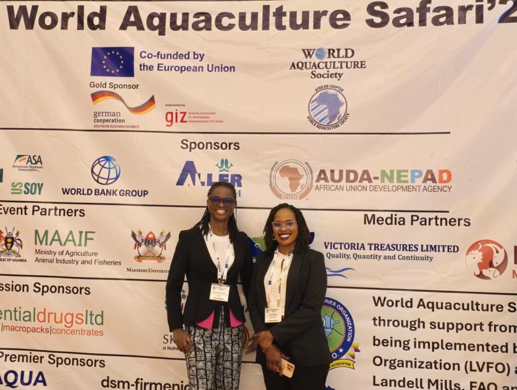 Dr Kikiope and Julie Bwoga at WAS 2025