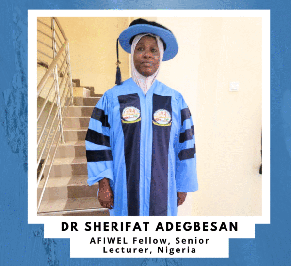 Integrating Fish Welfare into Nigeria’s Aquaculture Future: Insights from AFIWEL Fellow, Dr. Sherifat Adegbesan