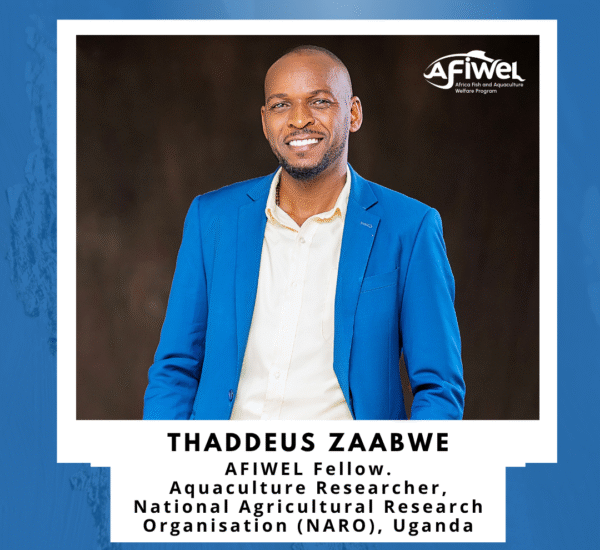 Driving Fish Welfare in Uganda: The Impact of AFIWEL Fellow Thaddeus Zaabwe