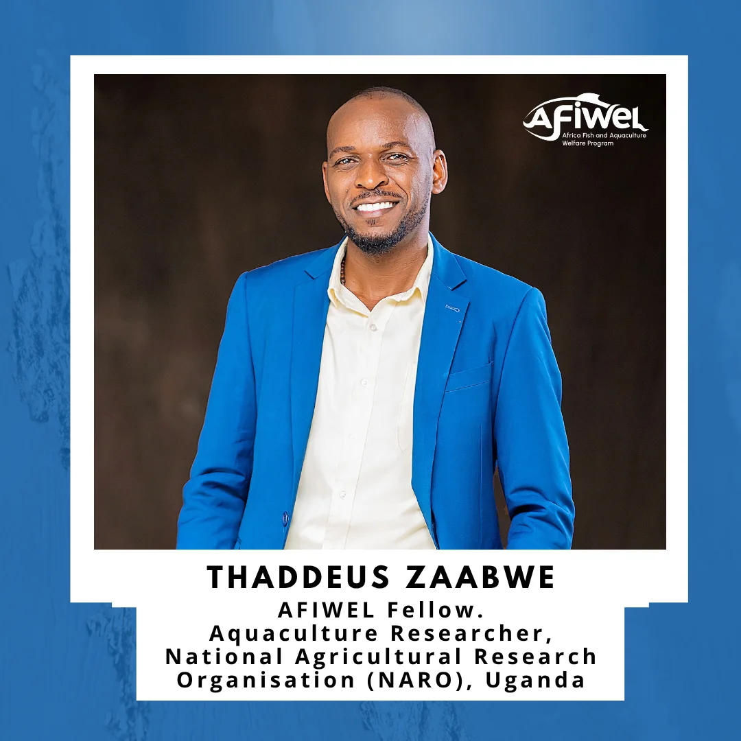 Driving Fish Welfare in Uganda: The Impact of AFIWEL Fellow Thaddeus Zaabwe